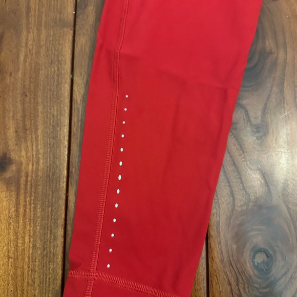 Red Lululemon Leggings - Picture 7 of 7